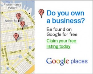 Google places page avertisement