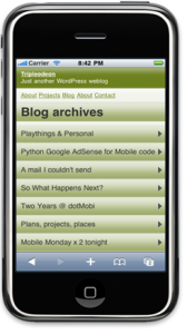 How does your site look on a mobile device